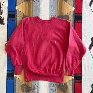 Vintage 90s Champion Reverse Weave Crewneck Sweatshirt Size Large Made In USA